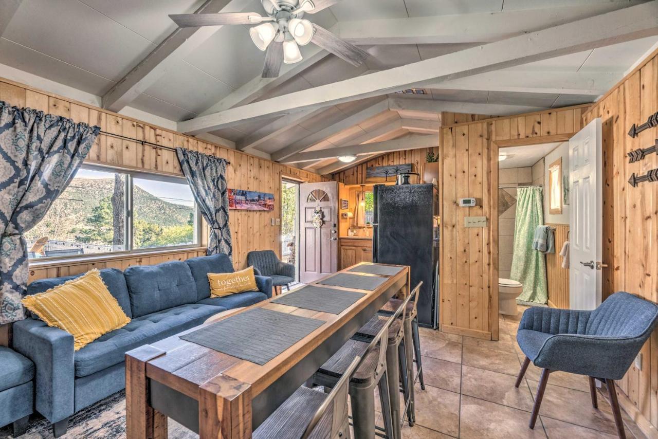 Cabin With Mountain Views About 2 Mi To Ruidoso Midtown! Ngoại thất bức ảnh