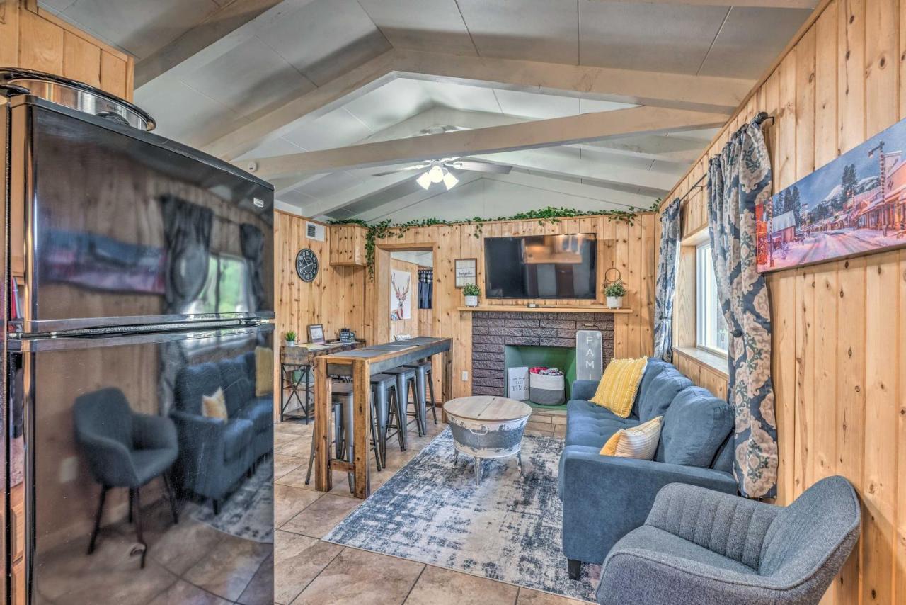 Cabin With Mountain Views About 2 Mi To Ruidoso Midtown! Ngoại thất bức ảnh